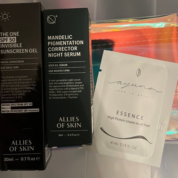 Allies of Skin Mandela Pigmentation Corrector Night Serum, One SPF Invisible + - Picture 1 of 1